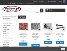 Tablet Screenshot of padew.pl